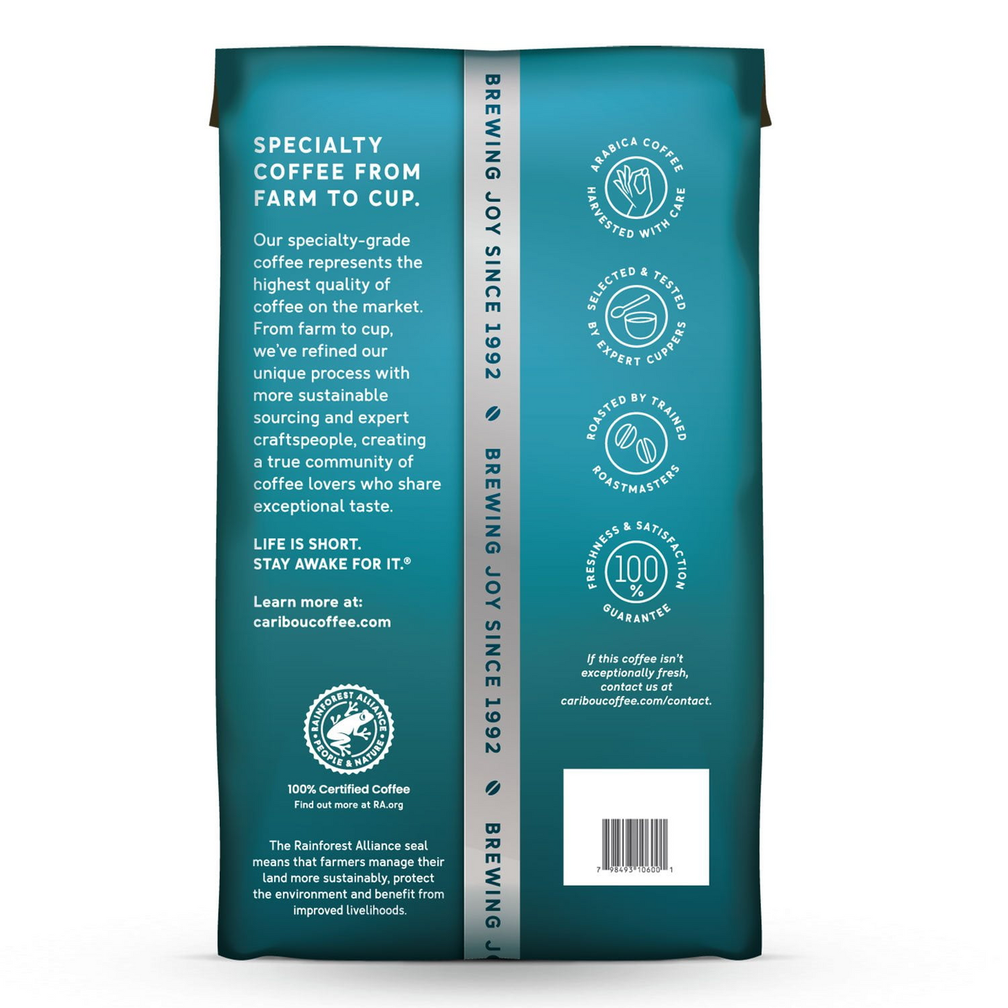 Caribou Coffee Caribou Blend Medium Roast Whole Bean Coffee - 40 oz (1134g)