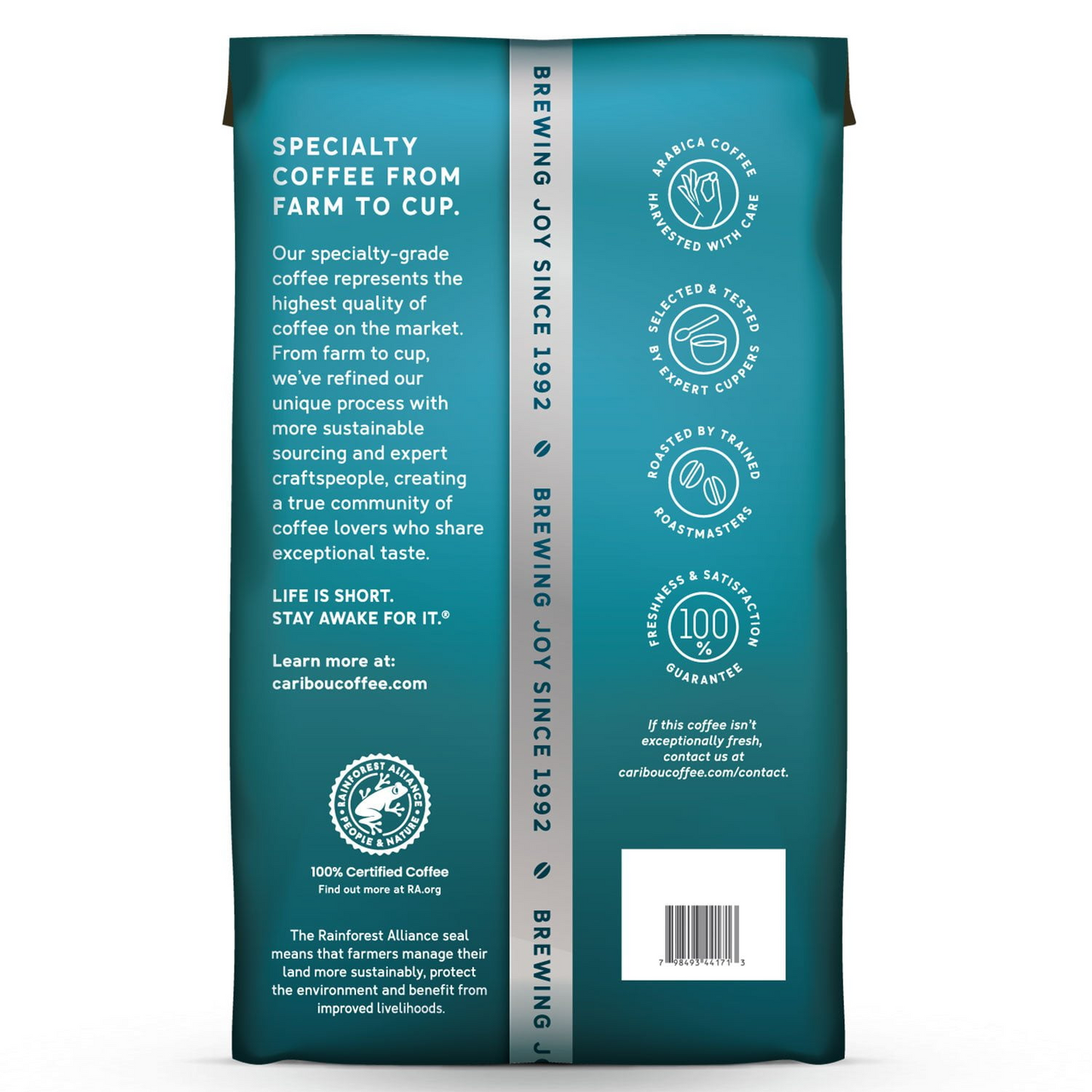 Caribou Coffee Mahogany Dark Roast Ground Coffee - 40 oz (1134g)