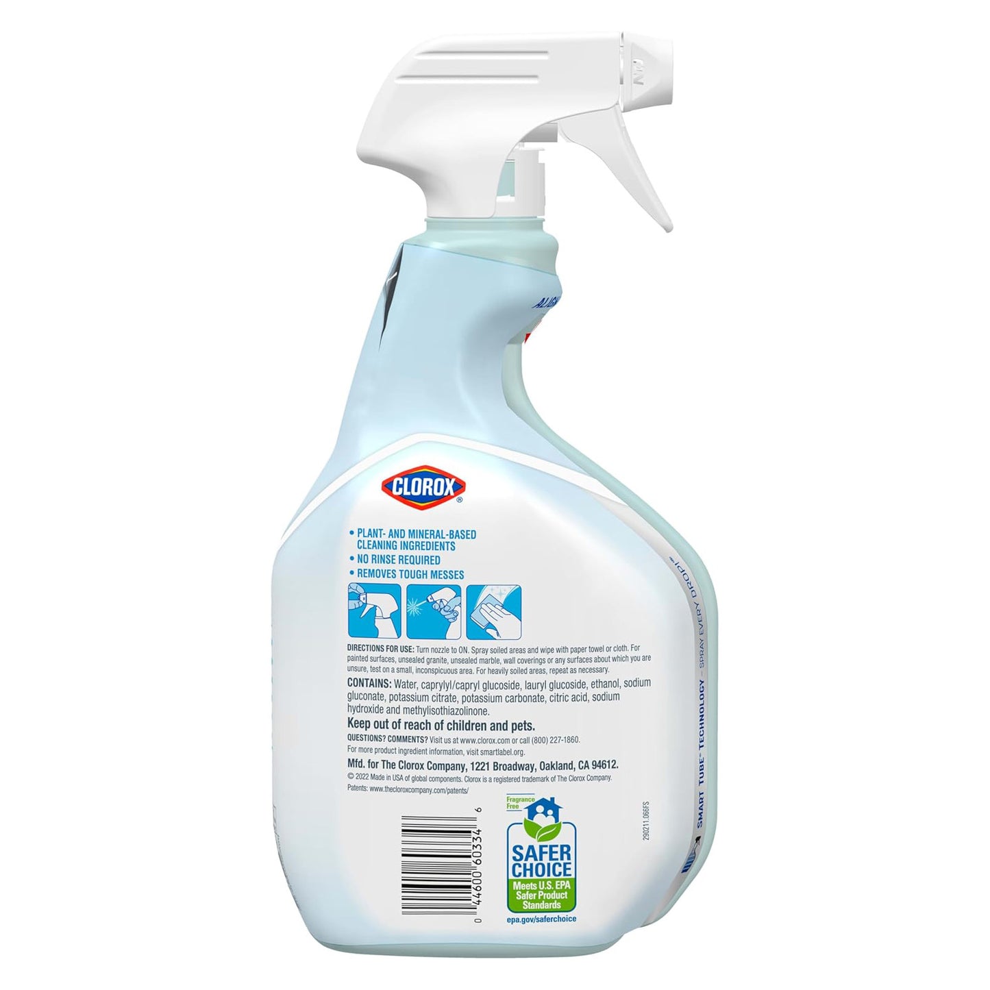 Clorox Free & Clear Multi Surface Cleaner - 32 fl oz (946mL) × 3 Bottles