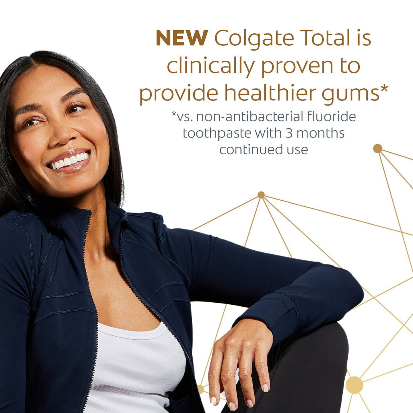 Colgate 콜게이트 토탈 화이트닝 젤 치약 패밀리 5팩 젤 포맷·불화제일주석 (5 × 3.4oz)