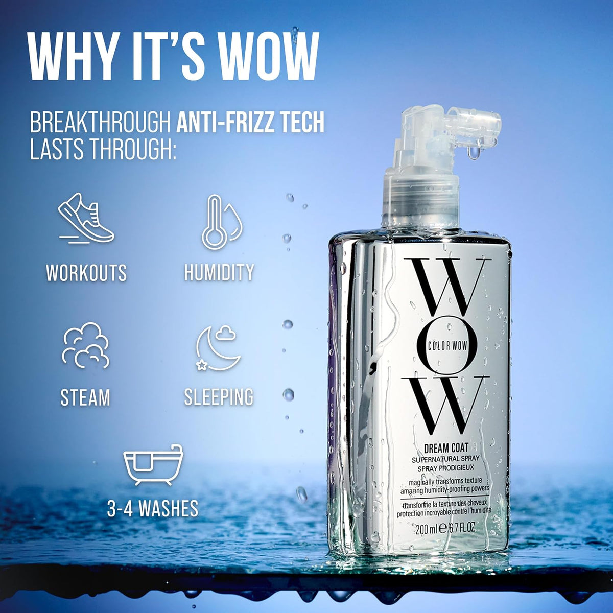 Color Wow Dream Coat Anti-Frizz Spray - 6.7 fl oz (200mL)