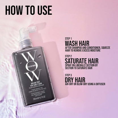 Color Wow 컬러와우 드림코트 곱슬 모발용 - 200mL (6.7 fl oz)