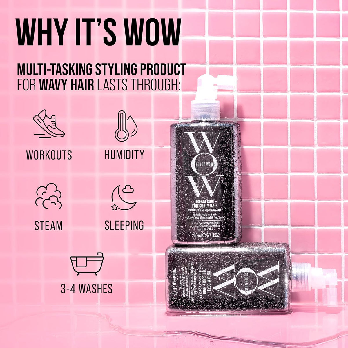 Color Wow 컬러와우 드림코트 곱슬 모발용 - 200mL (6.7 fl oz)