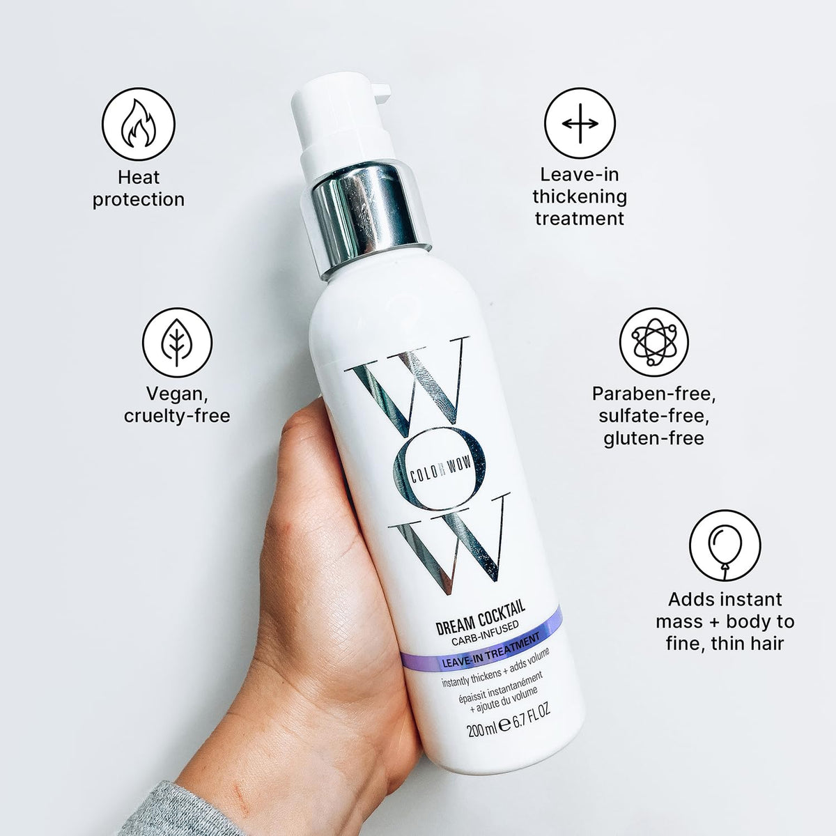 Color Wow 컬러와우 드림 칵테일 카브 인퓨즈드 - 200mL (6.7 fl oz)