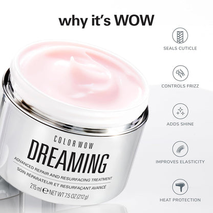 Color Wow 컬러와우 드리밍 린스오프 트리트먼트 - 215mL (7.5 oz)