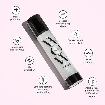 Color Wow 컬러와우 팝 앤 락 하이 글로스 세럼 - 55mL (1.8 fl oz)