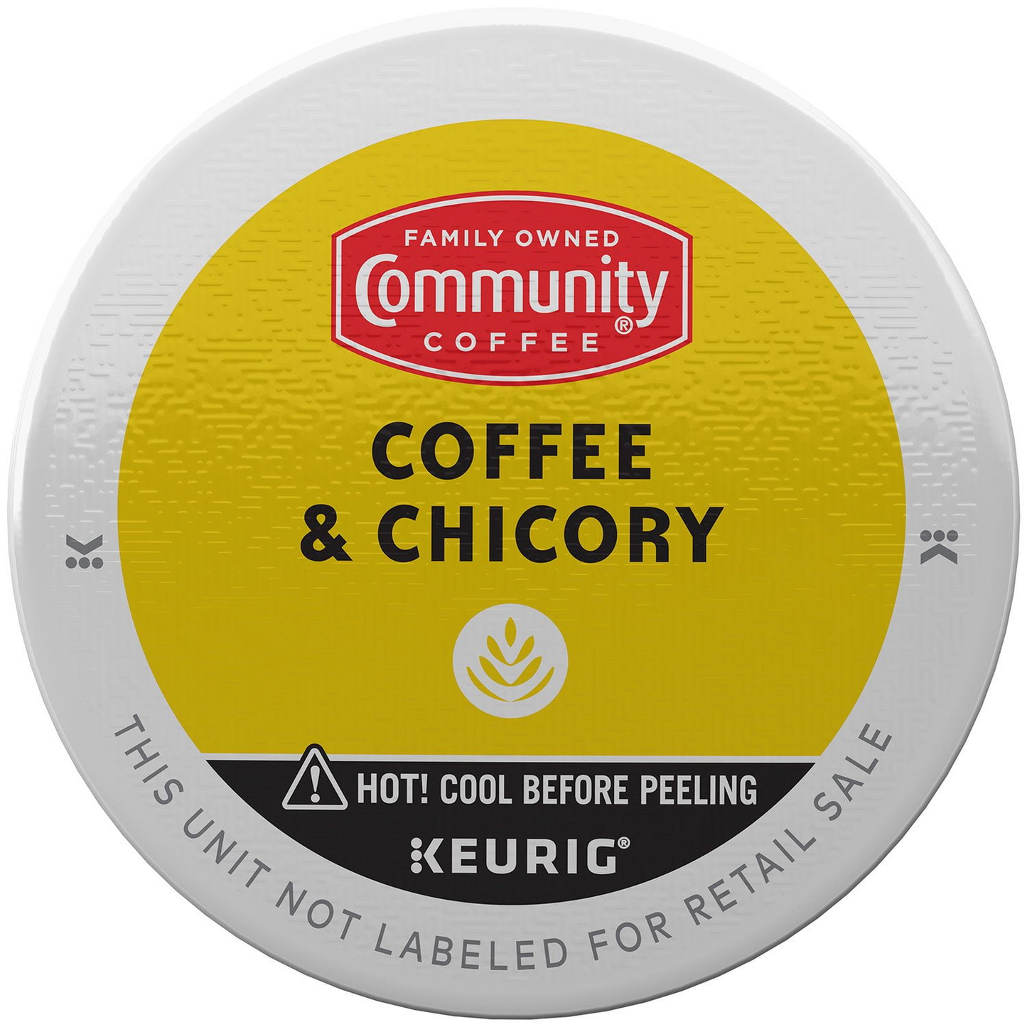 Community Coffee & Chicory Medium-Dark Roast Pods (K-Cup) - 72 ct