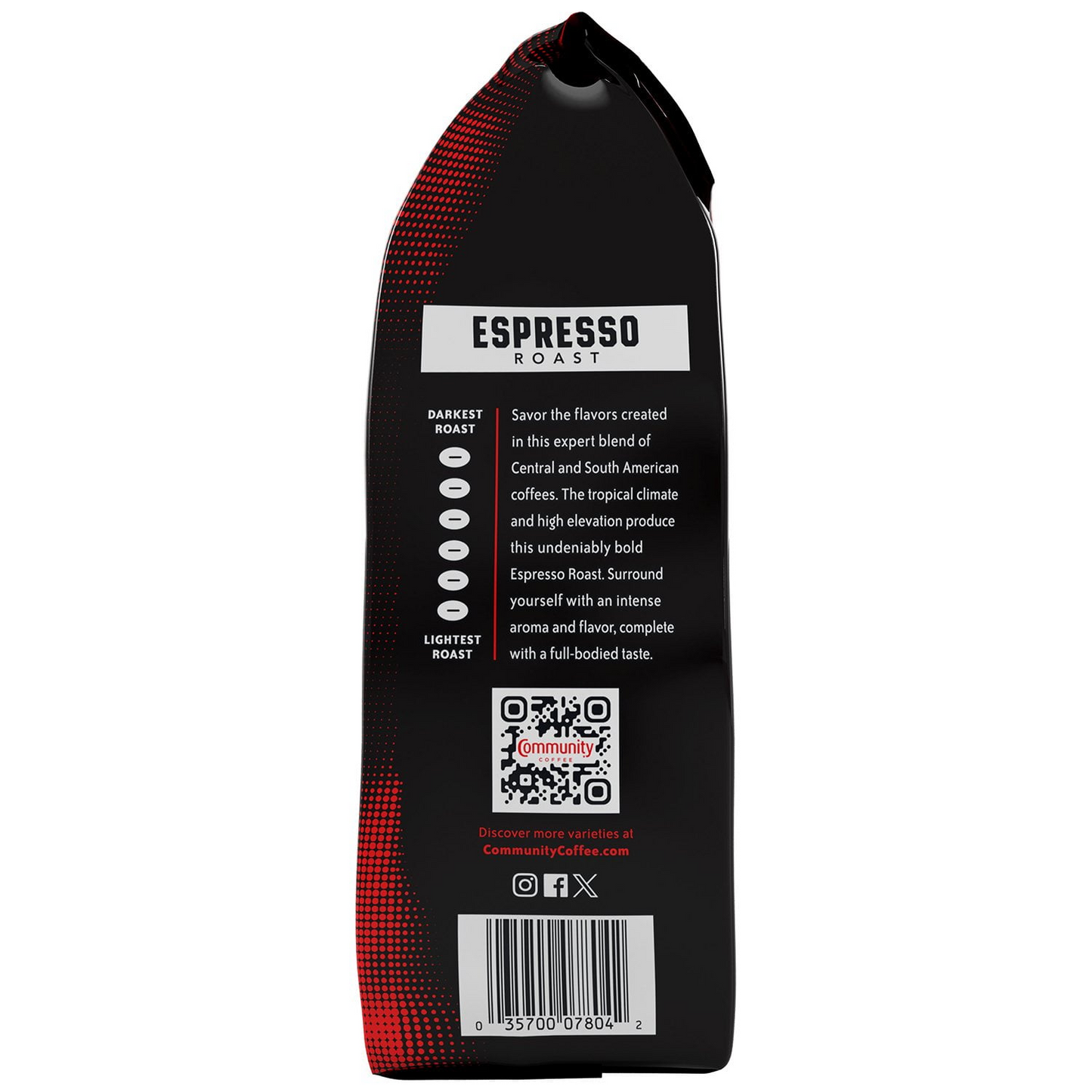 Community Coffee Dark & Bold Espresso Roast Ground Coffee - 40 oz (1134g)