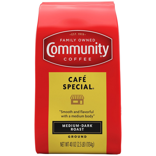 Community Coffee Café Special Medium-Dark Roast Ground Coffee - 40 oz (1134g)