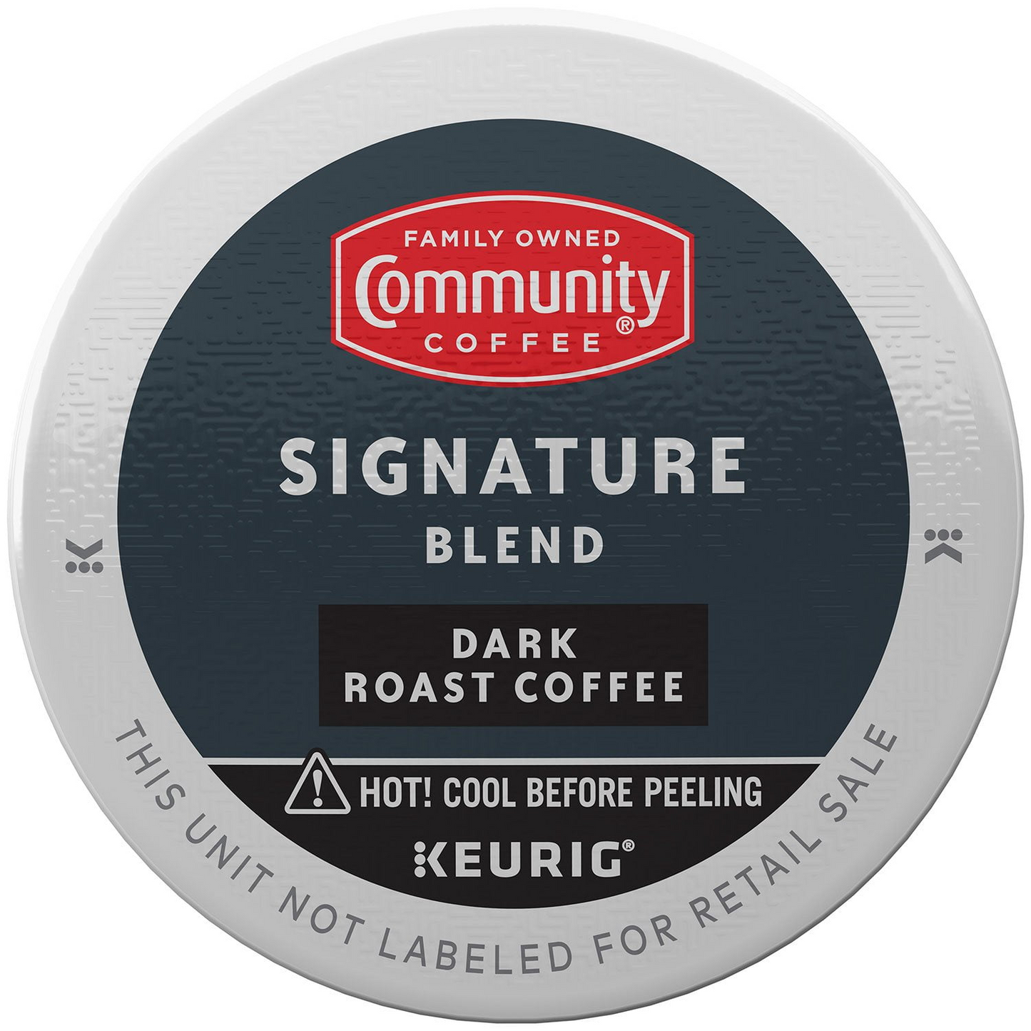 Community Coffee Signature Blend Dark Roast Pods (K-Cup) - 72 ct