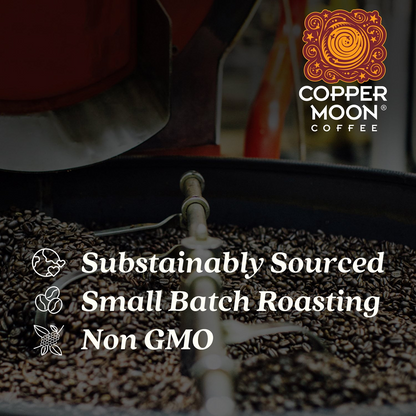 Copper Moon Coffee 코퍼 문 에티오피안 블렌드 라이트 로스트 홀빈 원두 - 32 oz (907g)