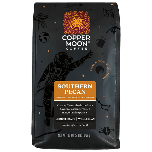 Copper Moon Southern Pecan Medium Roast Whole Bean Coffee - 32 oz (907g)
