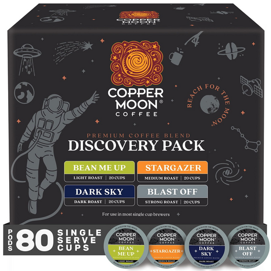 Copper Moon Variety Roast Discovery Pack Pods (K-Cup) - 80 ct
