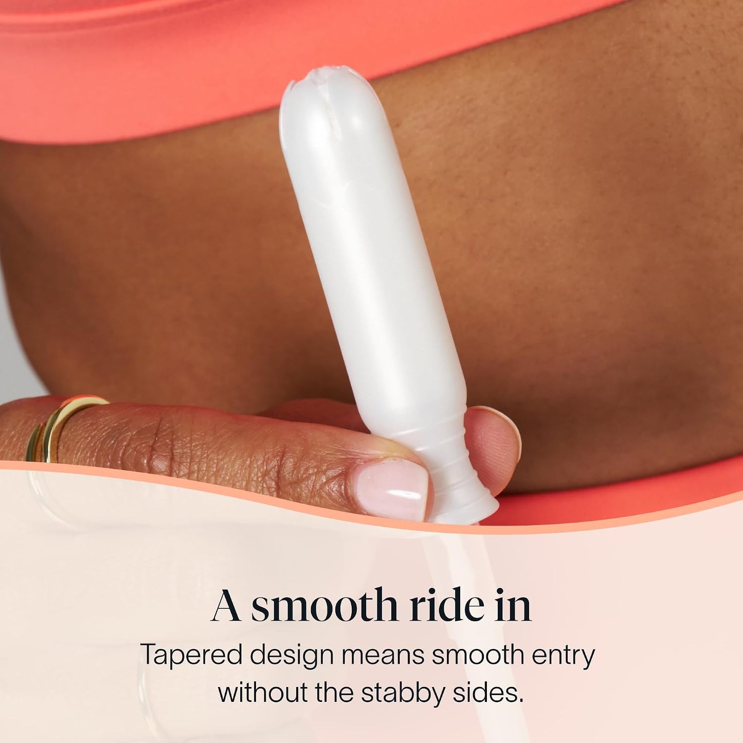 Cora Organic Cotton Tampons - Light Absorbency - Unscented - 36 Count