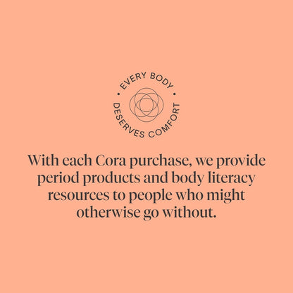 Cora Organic Cotton Tampons - Regular Absorbency - Unscented - 36 Count
