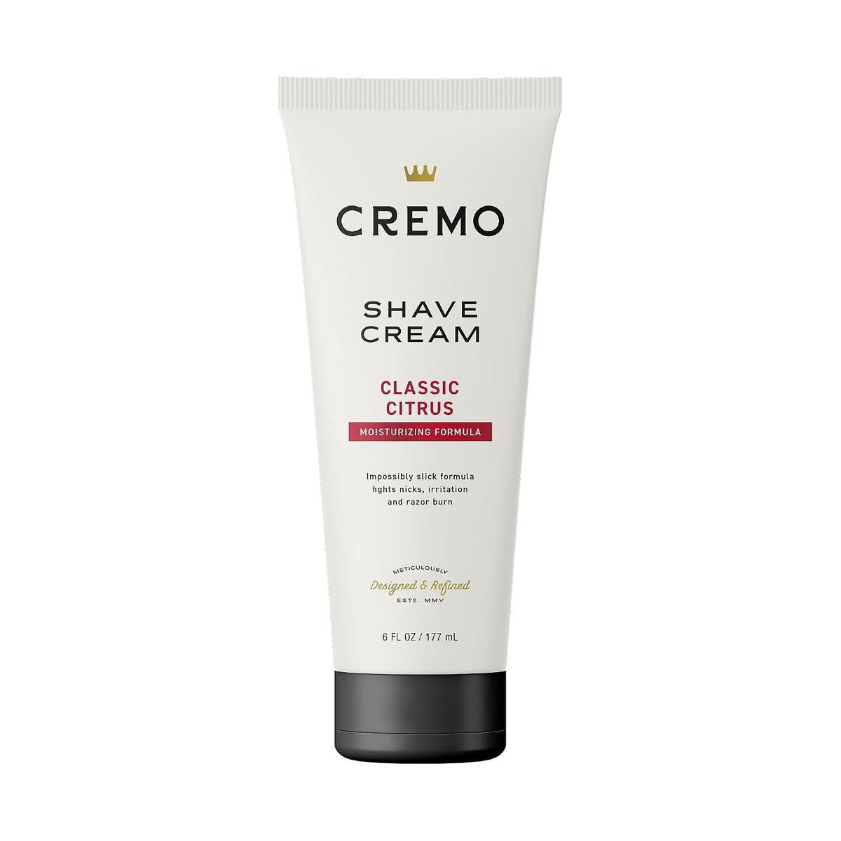 Cremo 크레모 남성 모이스처라이징 쉐이빙 크림 - 177mL (6 fl oz)