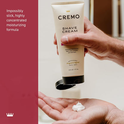 Cremo 크레모 남성 모이스처라이징 쉐이빙 크림 - 177mL (6 fl oz)