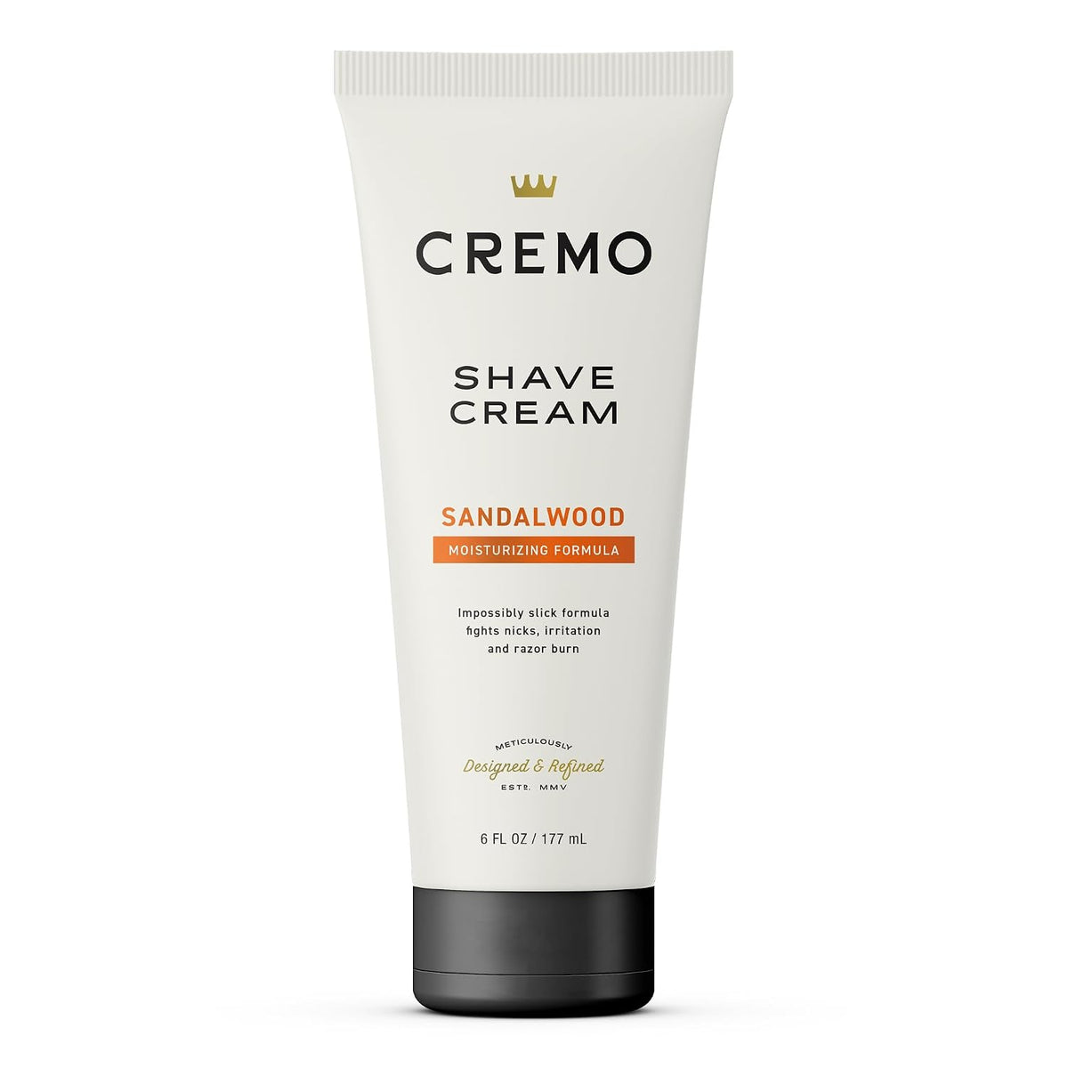 Cremo 크레모 남성 모이스처라이징 쉐이빙 크림 - 177mL (6 fl oz)