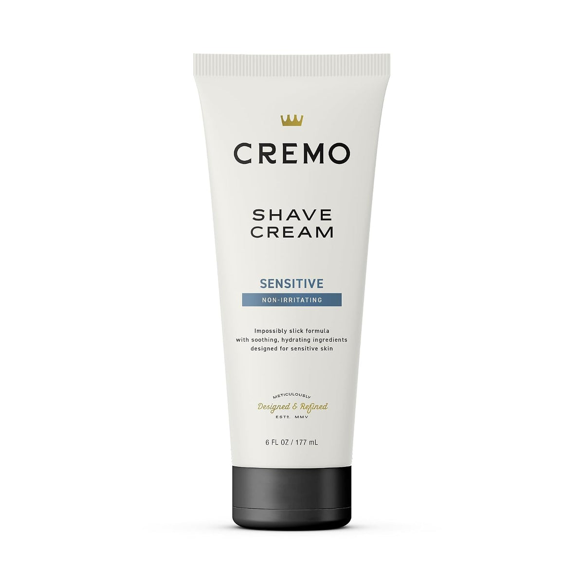 Cremo 크레모 남성 센서티브 쉐이빙 크림 - 177mL (6 fl oz)