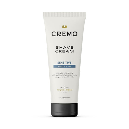 Cremo 크레모 남성 센서티브 쉐이빙 크림 - 177mL (6 fl oz)