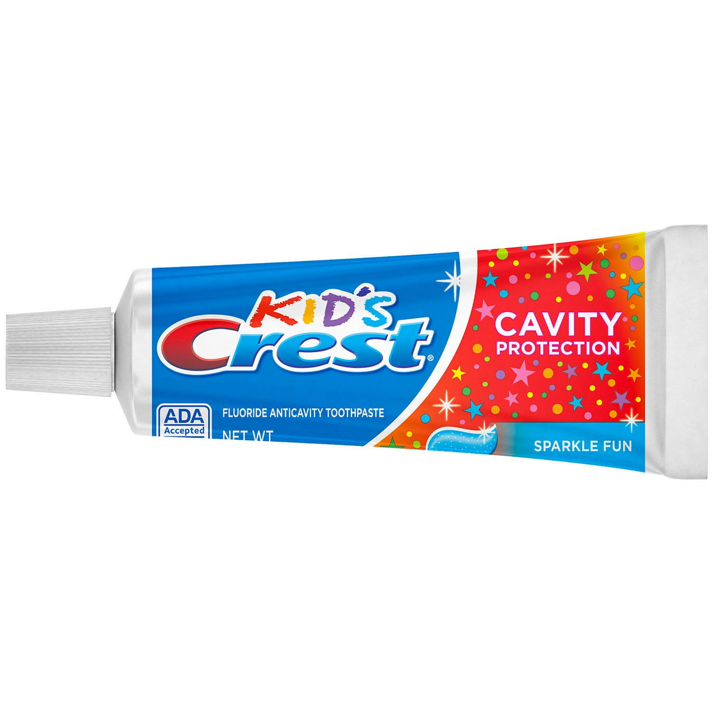 Crest Kid's Sparkle Fun Toothpaste — Family 5-Pack, Classic Kid's Cavity Prevention with Sparkle Visual Appeal (5 × 4.6 oz)