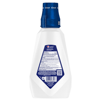 Crest Pro-Health All Day Clean Breath Mouthwash — Spearmint, Alcohol-Free, Antigingivitis + Antiplaque CPC Formula (1 L / 33.8 fl oz)