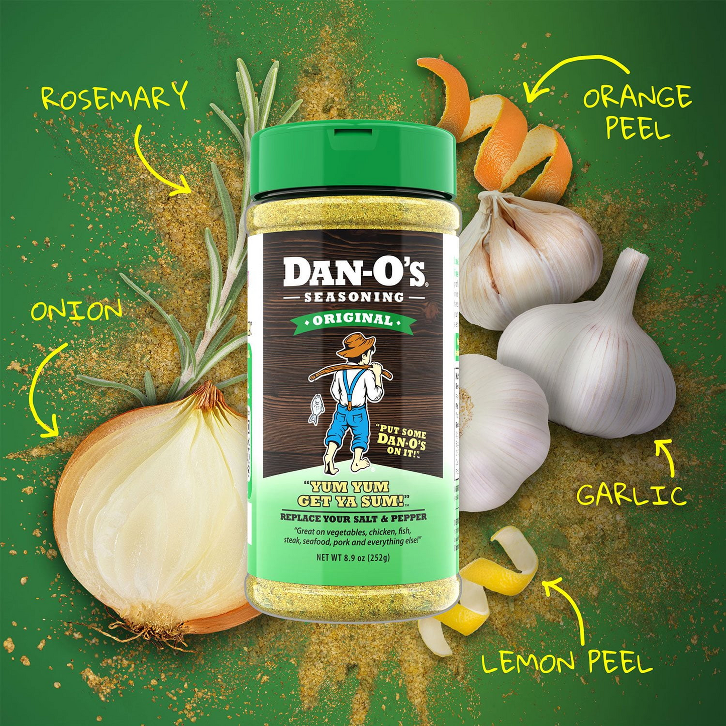 Dan-O's 댄오스 오리지널 시즈닝 - 8.9 oz