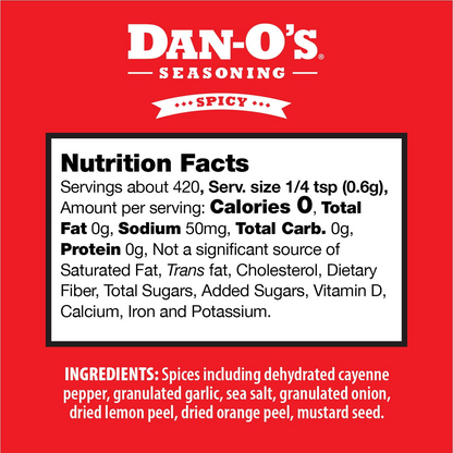 Dan-O's 댄오스 스파이시 시즈닝 - 8.9 oz