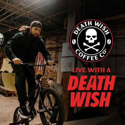 Death Wish Organic Dark Roast Ground Coffee - 34 oz (964g)