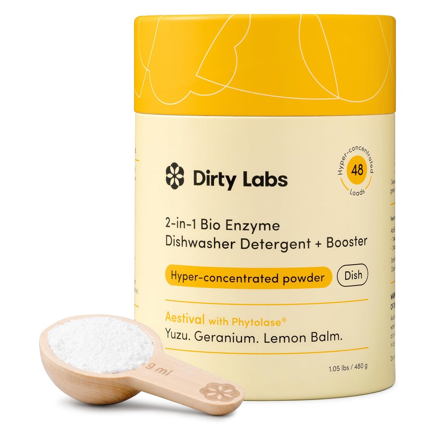 Dirty Labs 더티 랩스 식기세척기 세제 - 482g (17 oz)
