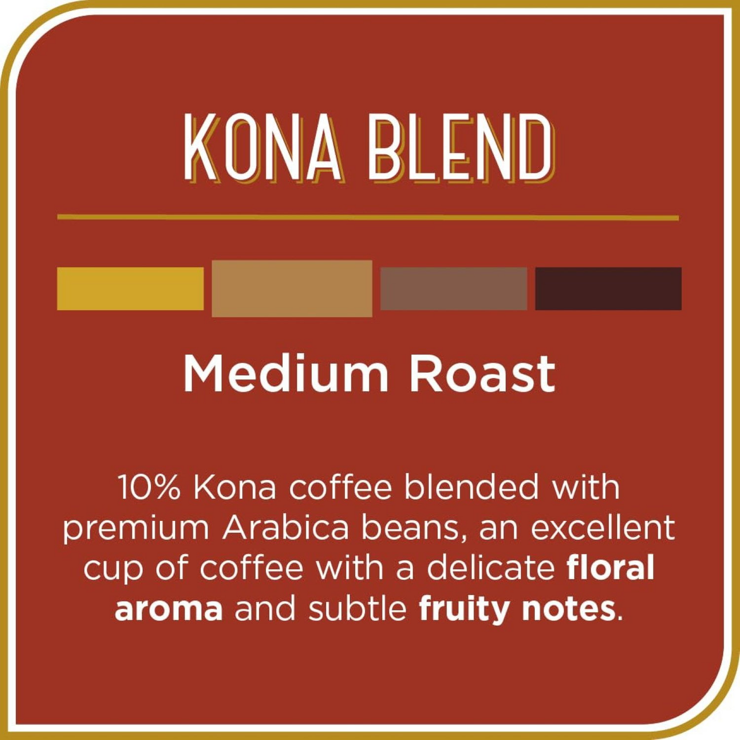 Don Francisco's Kona Blend Medium Roast Pods (K-Cup) - 100 ct
