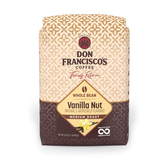 Don Francisco's Vanilla Nut Medium Roast Whole Bean Coffee - 32 oz (907g)