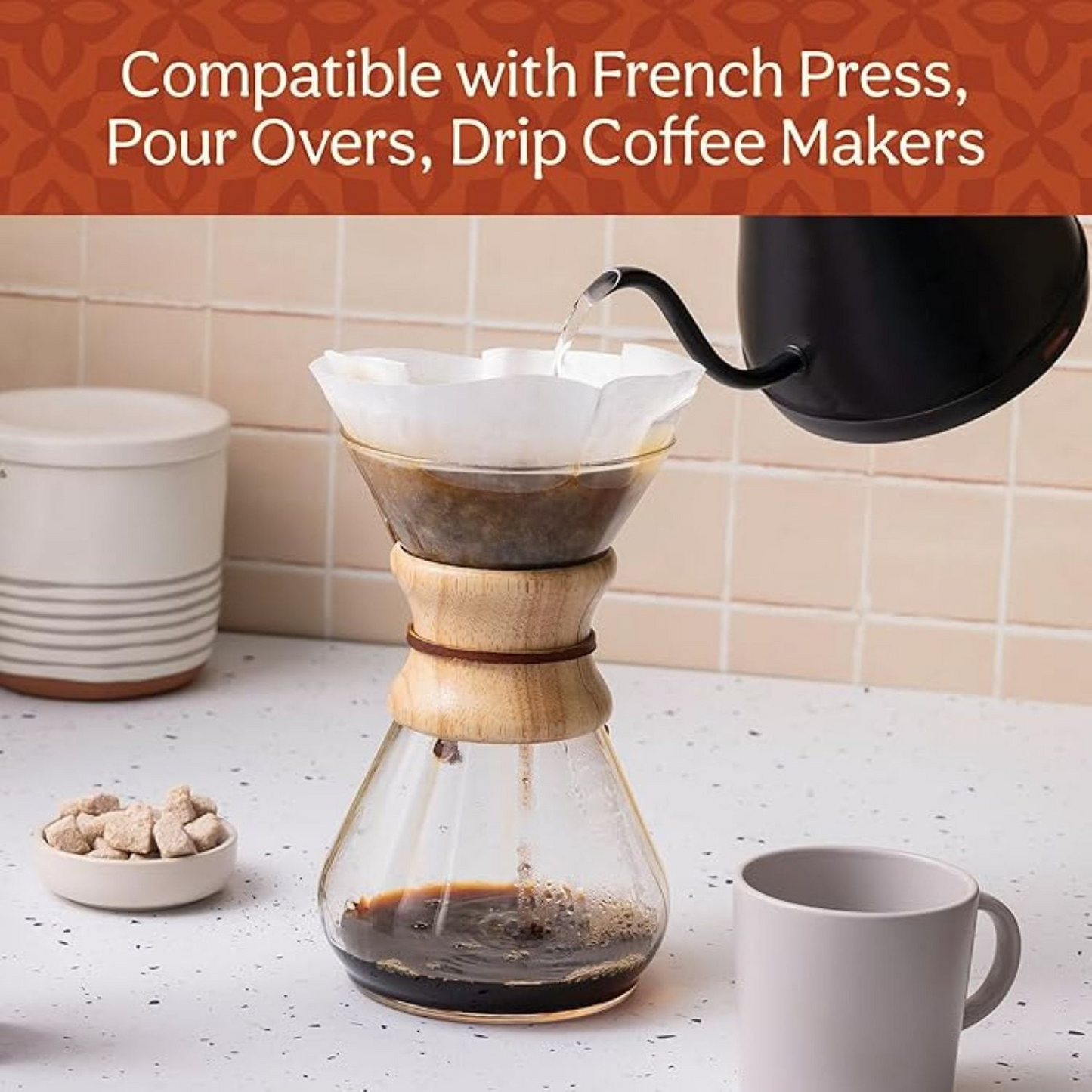 Don Francisco's Coffee 돈 프란시스코 바닐라 넛 미디엄 로스트 홀빈 원두 - 32 oz (907g)