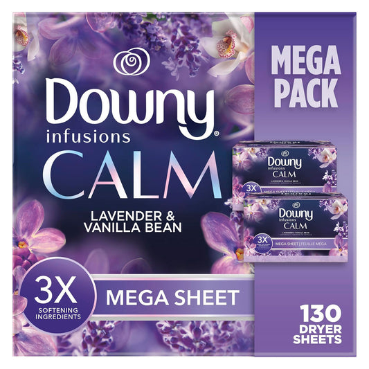 Downy 다우니 건조기 시트 - 캄 - 130매