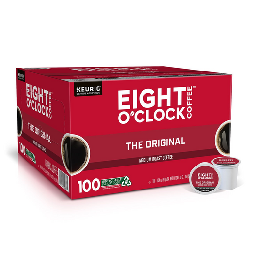 Eight O'Clock The Original Medium Roast Pods (K-Cup) - 100 ct