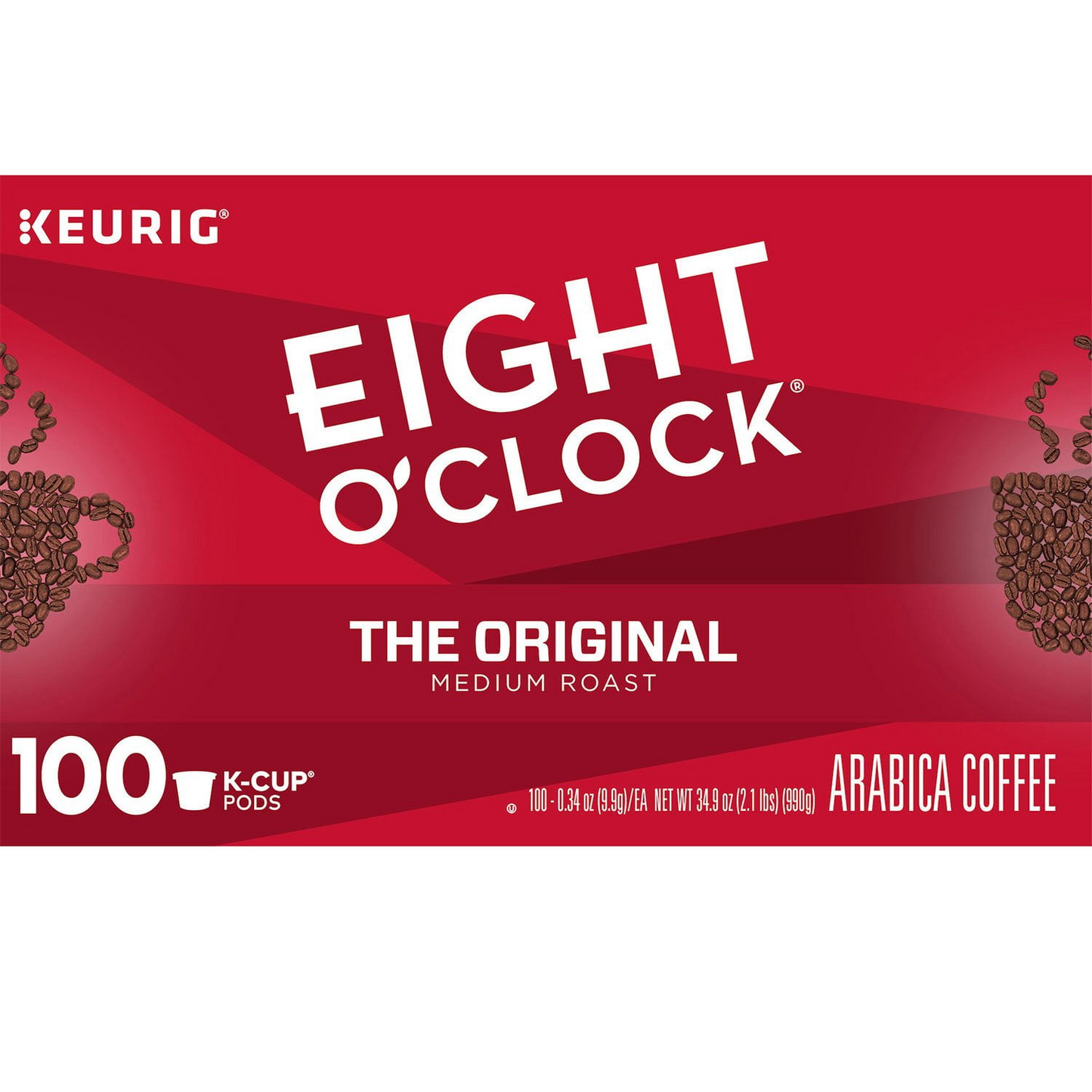Eight O'Clock The Original Medium Roast Pods (K-Cup) - 100 ct