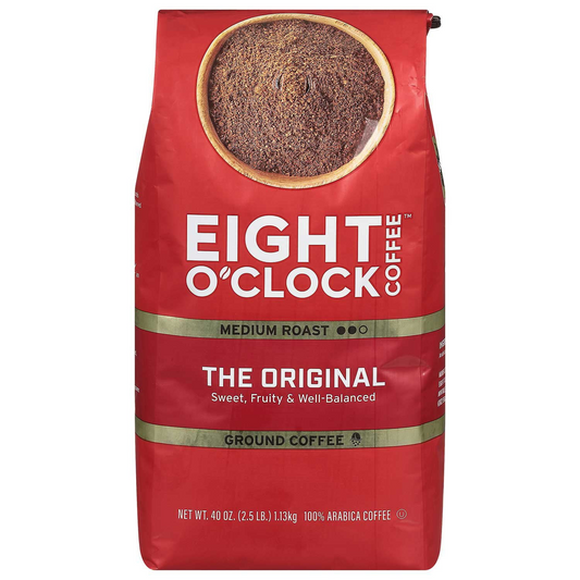 Eight O'Clock The Original Medium-Dark Roast Ground Coffee - 40 oz (1134g)
