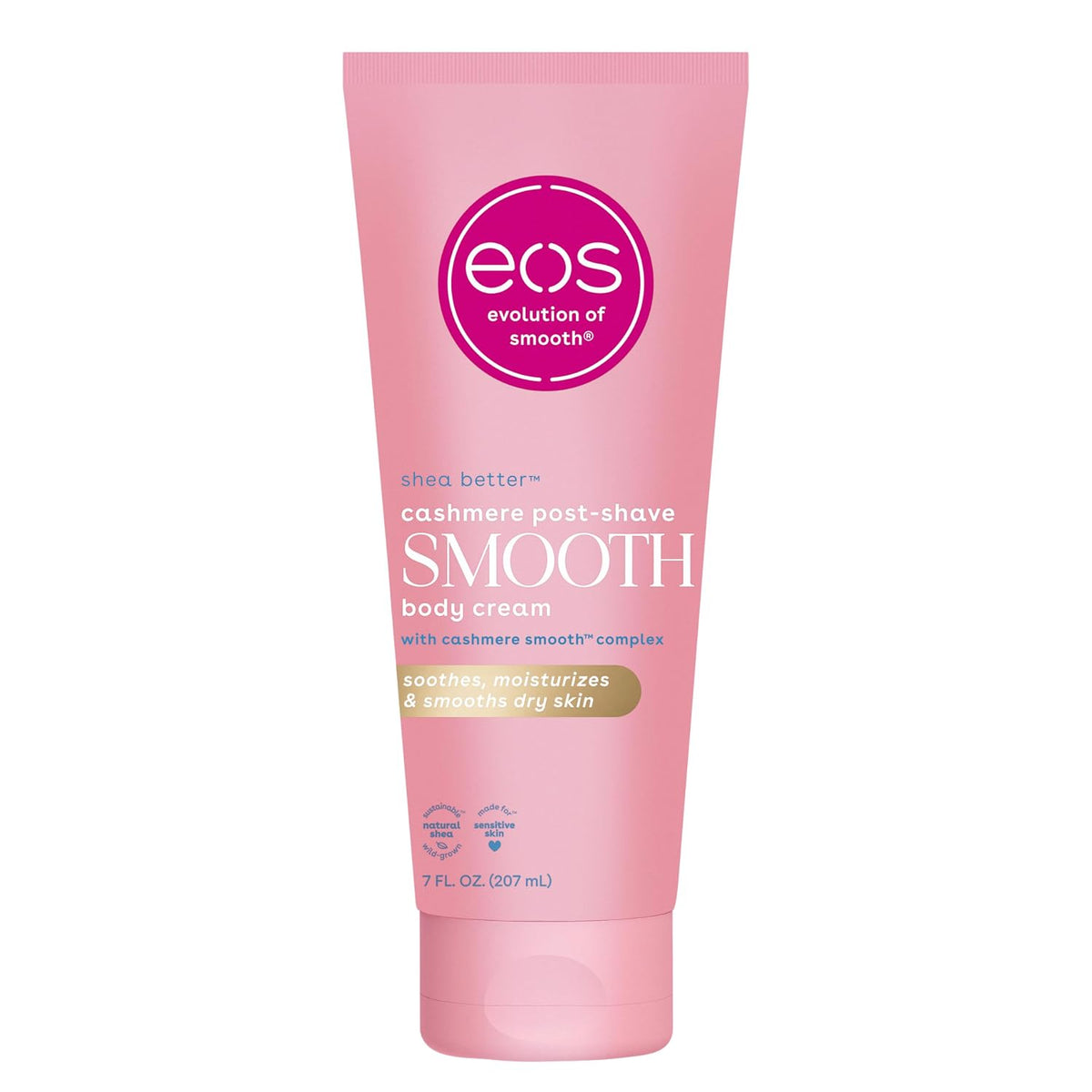eos Cashmere Post-Shave Body Cream - Vanilla - 7 fl oz (207mL)