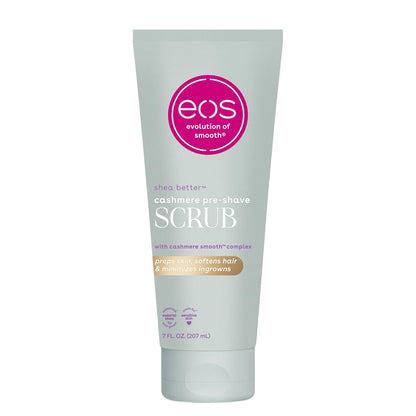 eos Cashmere Pre-Shave Scrub - Vanilla Cashmere - 7 fl oz (207mL)