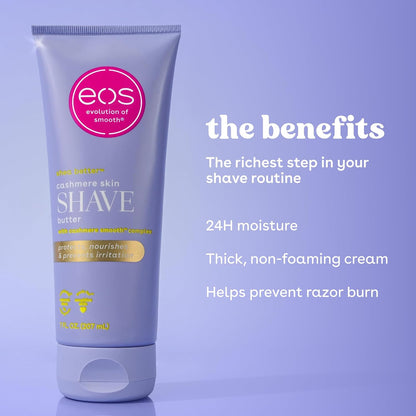 eos Cashmere Shave Butter - Vanilla Cashmere - 7 fl oz (207mL)