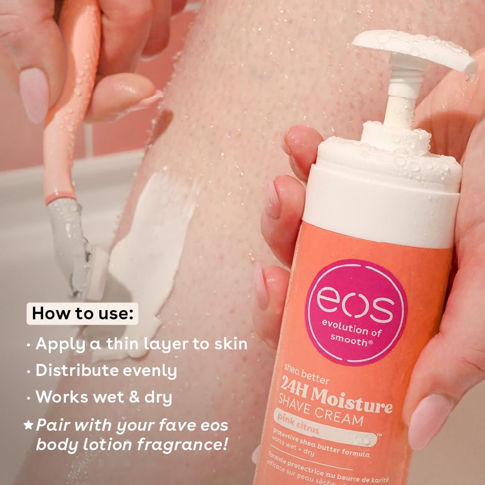eos Shea Better Shave Cream - 7 fl oz (207mL) × 2 Bottles