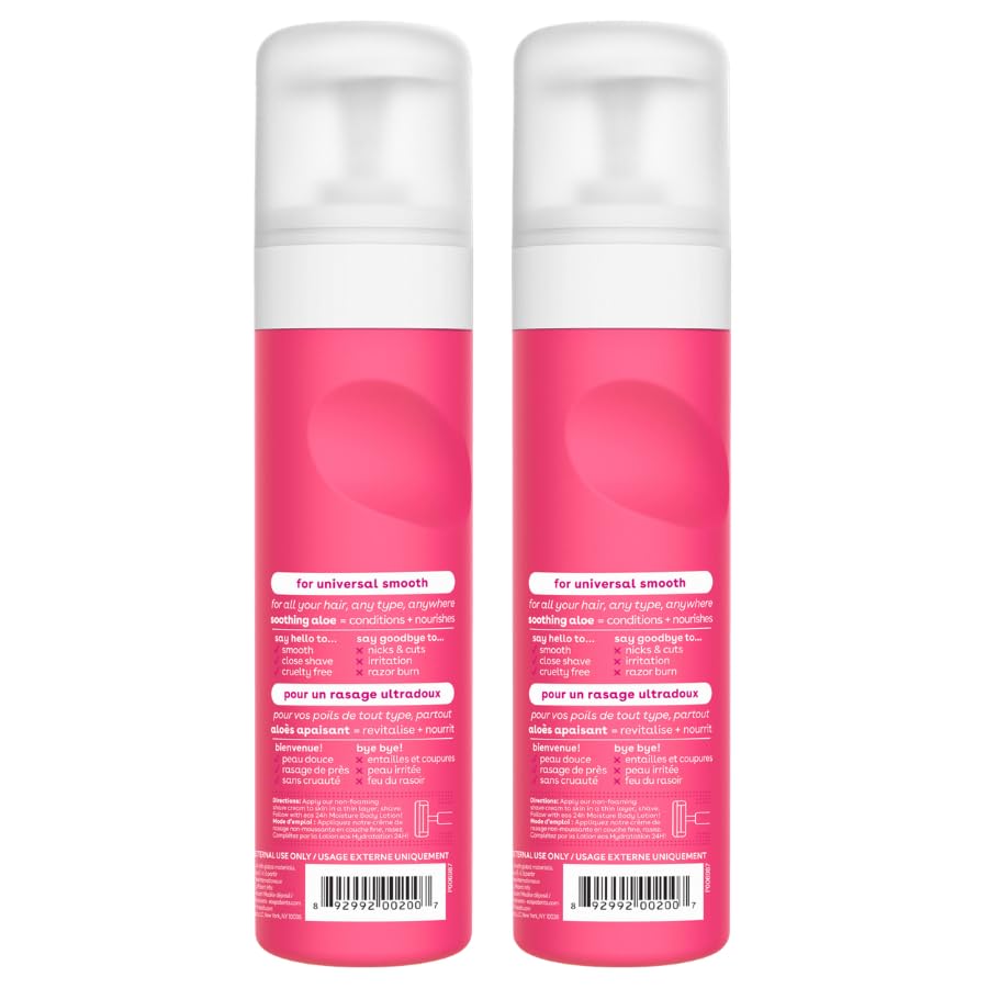 eos Shea Better Shave Cream - 7 fl oz (207mL) × 2 Bottles