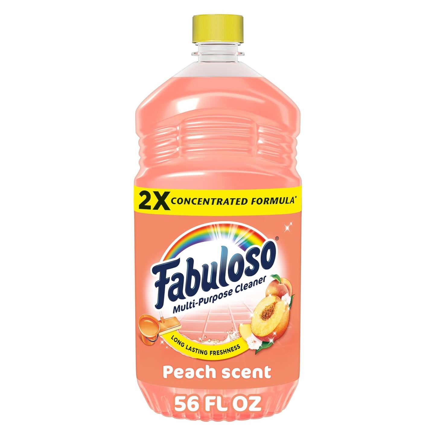 Fabuloso 2X Multi-Purpose Cleaner - Peach - 56 fl oz (1656mL)