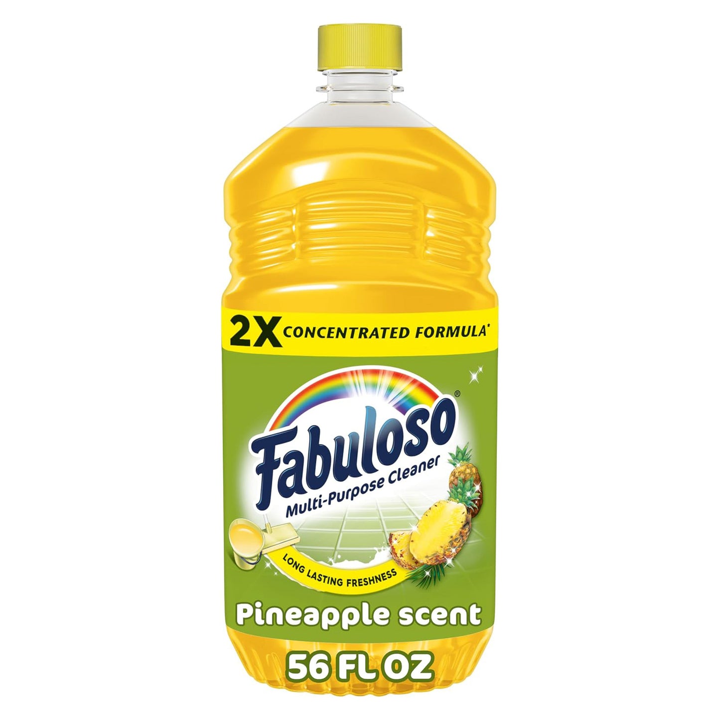 Fabuloso 2X Multi-Purpose Cleaner - Pineapple - 56 fl oz (1656mL)