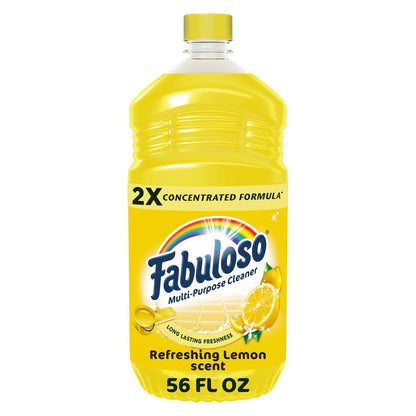 Fabuloso 2X Multi-Purpose Cleaner - Lemon - 56 fl oz (1656mL)