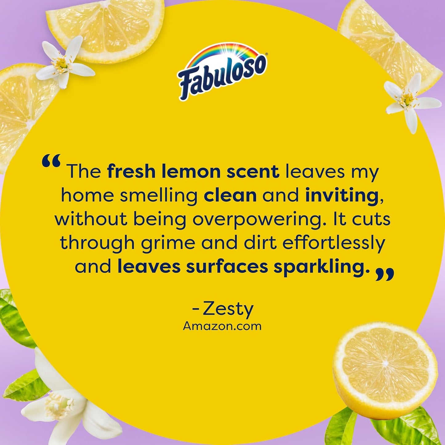 Fabuloso 2X Multi-Purpose Cleaner - Lemon - 56 fl oz (1656mL)
