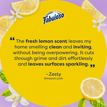 Fabuloso 2X Multi-Purpose Cleaner - Lemon - 56 fl oz (1656mL)