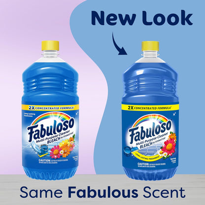 Fabuloso 2X Multi-Purpose Cleaner - Spring Fresh - 56 fl oz (1656mL)
