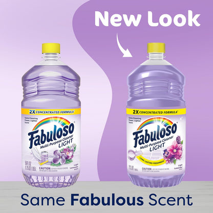 Fabuloso 2X Multi-Purpose Cleaner - Light Lavender - 56 fl oz (1656mL)