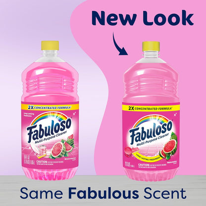 Fabuloso 2X Multi-Purpose Cleaner - Watermelon - 56 fl oz (1656mL)
